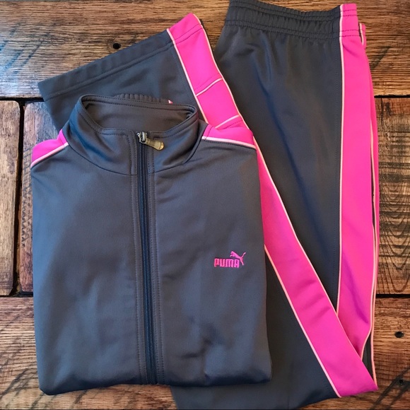 old school puma sweatsuit